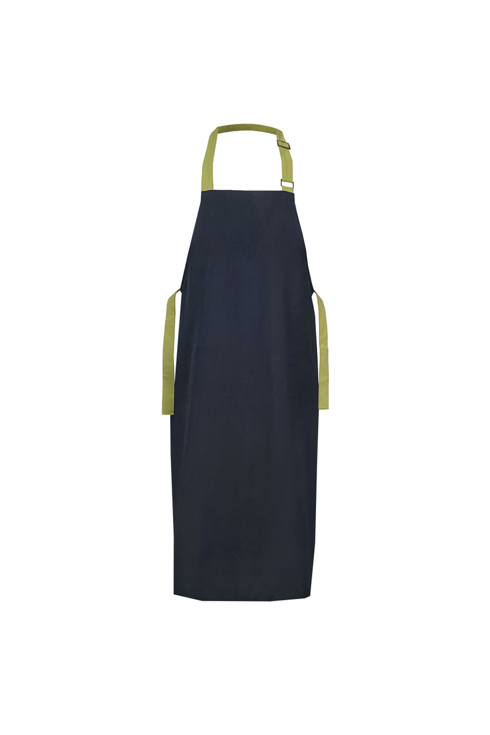 Navy Blue - Green Neck-tied Apron / Chef Apron / Workwear